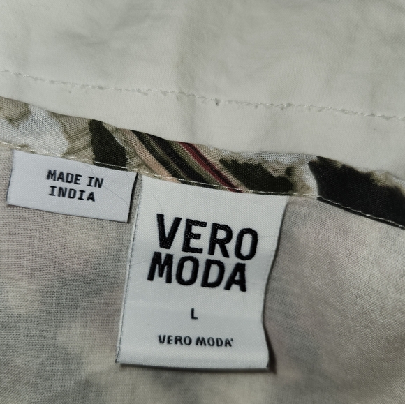 Vera Moda tunic dress with tie waist size Large - Picture 11 of 11